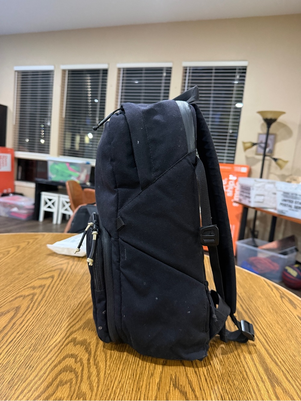 Black Camera Backpack - Picture 5 of 9